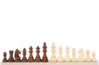 Zestaw szachowy | Figury szachowe German 5+ | Król 98 mm | Szachownica zwijana Mahoniowa Zestaw szachowy | Figury szachowe German 5+ | Król 98 mm | Szachownica zwijana Mahoniowa